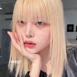 ロング 韓国ガーリー🤍ハイ トーン🤍Ayanaのヘアスタイル