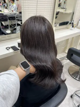 ミディアム カラー 💟RINNA 艶カラー💟のヘアスタイル