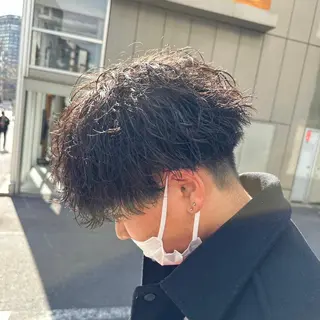 パーマ メンズ メンズパーマ と言えばkaedeのヘアスタイル