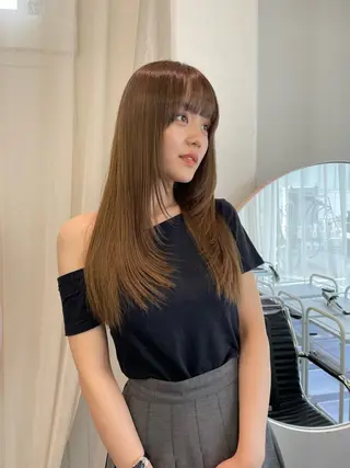 ロング カラー レイヤーカット🎀 kanaのヘアスタイル