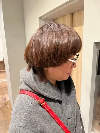 ショート カラー CANAAN hair salon 表参道店所属・🌿‬ナチュラルヘア /パーマ/蒼真🍃のヘアスタイル