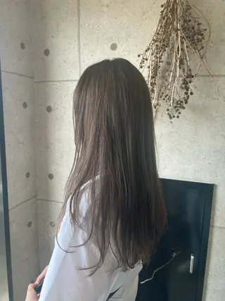 ロング カラー Noah所属・折下 はるかのヘアスタイル