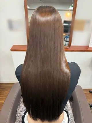 ロング パーマ 須谷 由李のヘアスタイル