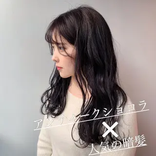 ミディアム カラー I'S.横浜所属・赤み消しカラー 🍀JUNKIのヘアスタイル