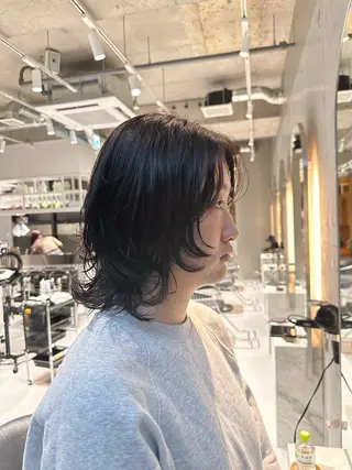 ミディアム CYAN.大須店所属・小寺 柚初のヘアスタイル