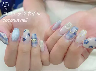 ネイル 神田 ココナッツのネイルデザイン