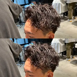 パーマ メンズ PERCUT東梅田店所属・メンズカット PERCUT/高常のヘアスタイル