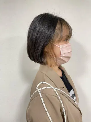 ミディアム カラー 艶髪カラー& トリートメント　松村のヘアスタイル