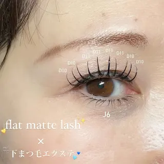 マツエク・マツパ Veil ayakaのマツエク・マツパデザイン