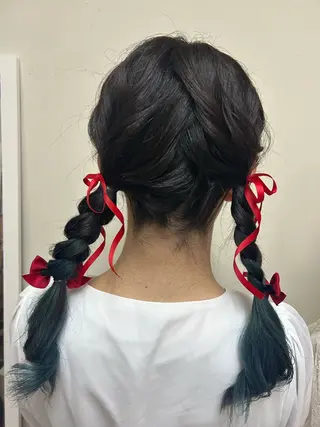 セミロング Delight ヘアメイク着付けのヘアスタイル