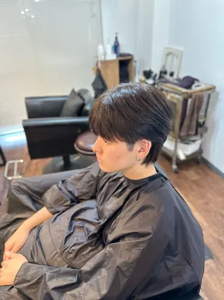 ミディアム メンズ Lizir  ルズィール所属・Luzir⭐︎ GEN⭐︎のヘアスタイル