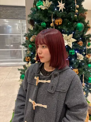 カラー 河合 すみれのヘアスタイル