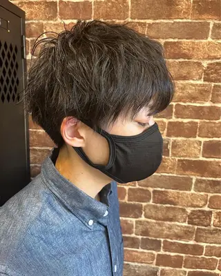 ショート カラー パーマ ヘアアレンジ メンズ キッズ ネイル マツエク・マツパ アイブロウ times salon名駅所属・久木原 ゆりのヘアスタイル