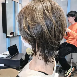 ショート 所渉/韓国レイヤー /ウルフカットのヘアスタイル