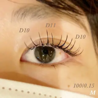 マツエク・マツパ KUON EYELASH SALON所属・KUON 溝の口 megumiのマツエク・マツパデザイン