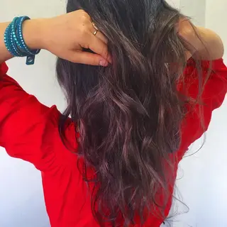 カラー ブリーチ毛縮毛矯正 👑山口のヘアスタイル