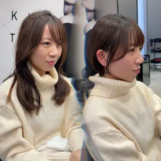 ショート 髪質改善VALETTE福岡天神所属・髪質改善/レイヤー /韓国ヘアNOBUのヘアスタイル