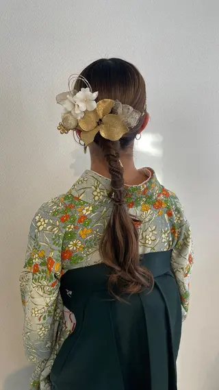 ロング 倉地 更彩のヘアスタイル