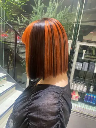 ミディアム レイヤー／マツエク 💋𝑨𝑵𝑵𝑨のヘアスタイル