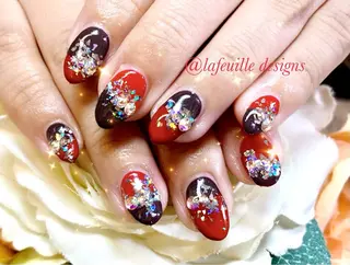 ネイル サロンドラフィーユ LAFEUILLEのネイルデザイン