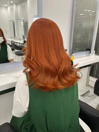 カラー 透明感/暖色カラー 🤎🧡のんのヘアスタイル