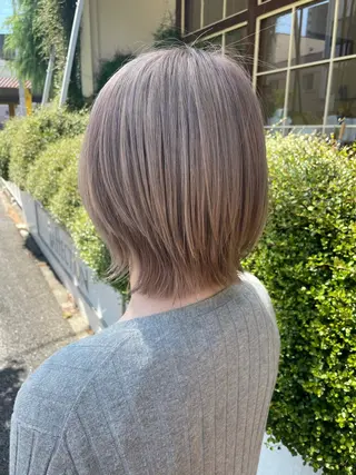 ショート カラー 片山千晴✨ツヤ髪 ✨顔まわりカット✨のヘアスタイル
