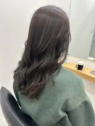 セミロング カラー ヘアセット/艶カラー 💐nao.のヘアスタイル