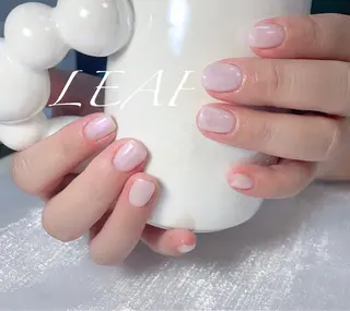 ネイル LEAF🍃 リーフのネイルデザイン