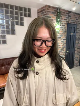 セミロング カラー ヘアアレンジ MARIO HAIR DESIGN所属・艶カラー/カット 🌒Ameriのヘアスタイル