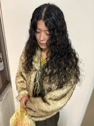 ロング パーマ 大西ひなた/ ショートスタイルのヘアスタイル