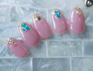 ネイル 自爪育成ネイルサロン ココリュバンのネイルデザイン