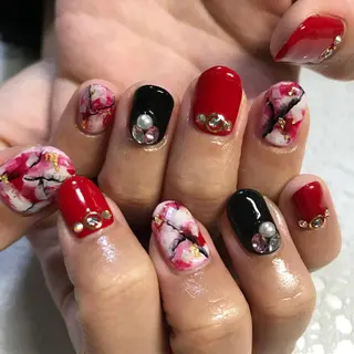 ネイル 菊地 里沙のネイルデザイン