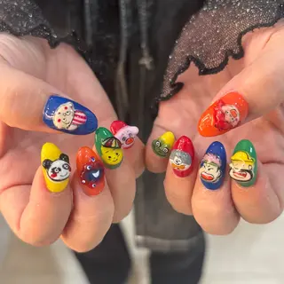 ネイル 栗田 ゆう子のネイルデザイン