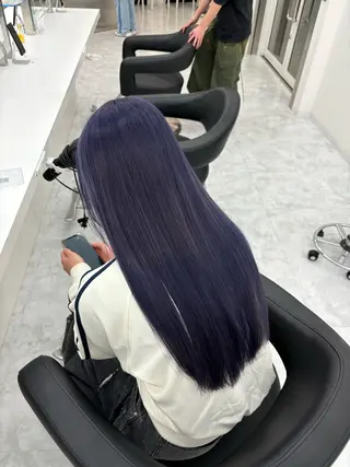 ロング カラー 🫧韓国風透明感 ヘア🫧towaのヘアスタイル