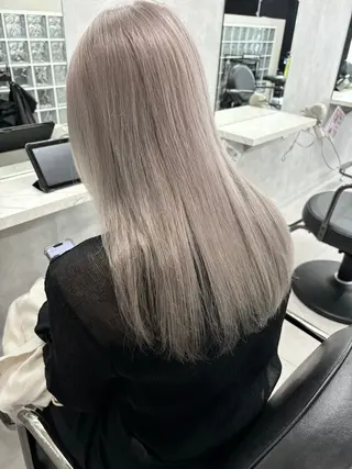 ロング カラー 石井 紫文のヘアスタイル