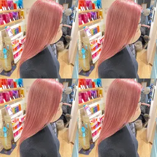 ロング カラー 店長✨️韓国ヘア✖️ 髪質改善カラー／純大のヘアスタイル