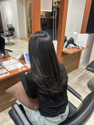 ロング CIEL 難波店所属・🎀透明感/レイヤ ー/Kotona🎀のヘアスタイル