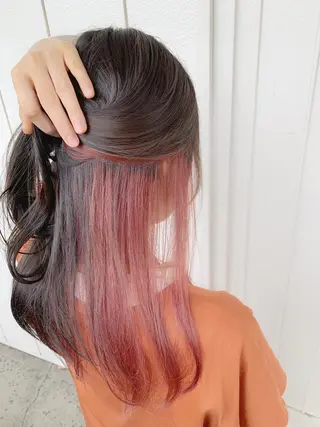 セミロング カラー ヘアアレンジ Stir Maison 大宮所属・ryuma/ボブ /透明感カラーのヘアスタイル