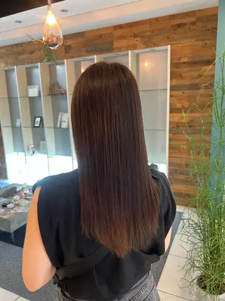 ロング 髪質改善/ストレート パーマ長久手/ひかるのヘアスタイル