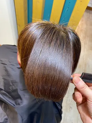 ミディアム MAHALO豊明店所属・MAHALO 豊明店のヘアスタイル