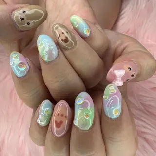 ネイル nail spaß所属・WAKALU .のネイルデザイン