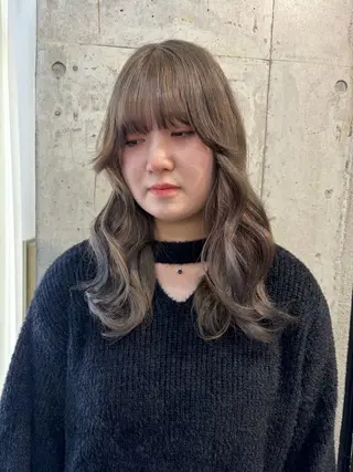 セミロング カラー [lani ] konatsuのヘアスタイル