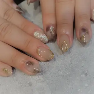 ネイル infinity skyのネイルデザイン