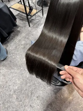 ロング カラー 髪質改善/透明感 OAK兵庫のヘアスタイル