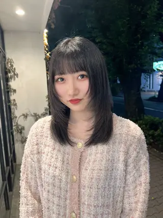 ミディアム カットモデル募集 hiyo🐣🫧のヘアスタイル
