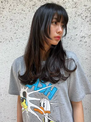 ロング attrait平塚所属・カラーソムリエ🎨 seina🪐のヘアスタイル