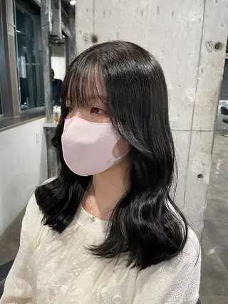 セミロング カラー alicetokyo 🦋宮葉🦋のマツエク・マツパデザイン