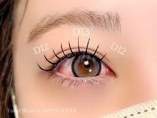 マツエク・マツパ BRILLANTE -ブリアンテ-のマツエク・マツパデザイン