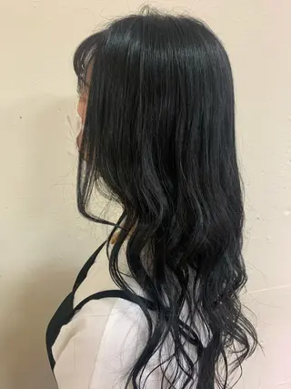 ロング カラー 戸丸 絵夢のヘアスタイル