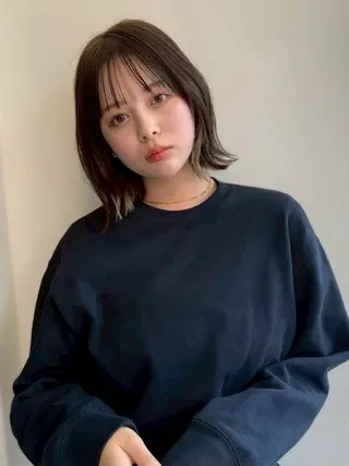 ショート 小林 美月  透明感カラーのヘアスタイル